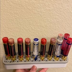 10 used Lipsense colors/glosses, 1 new